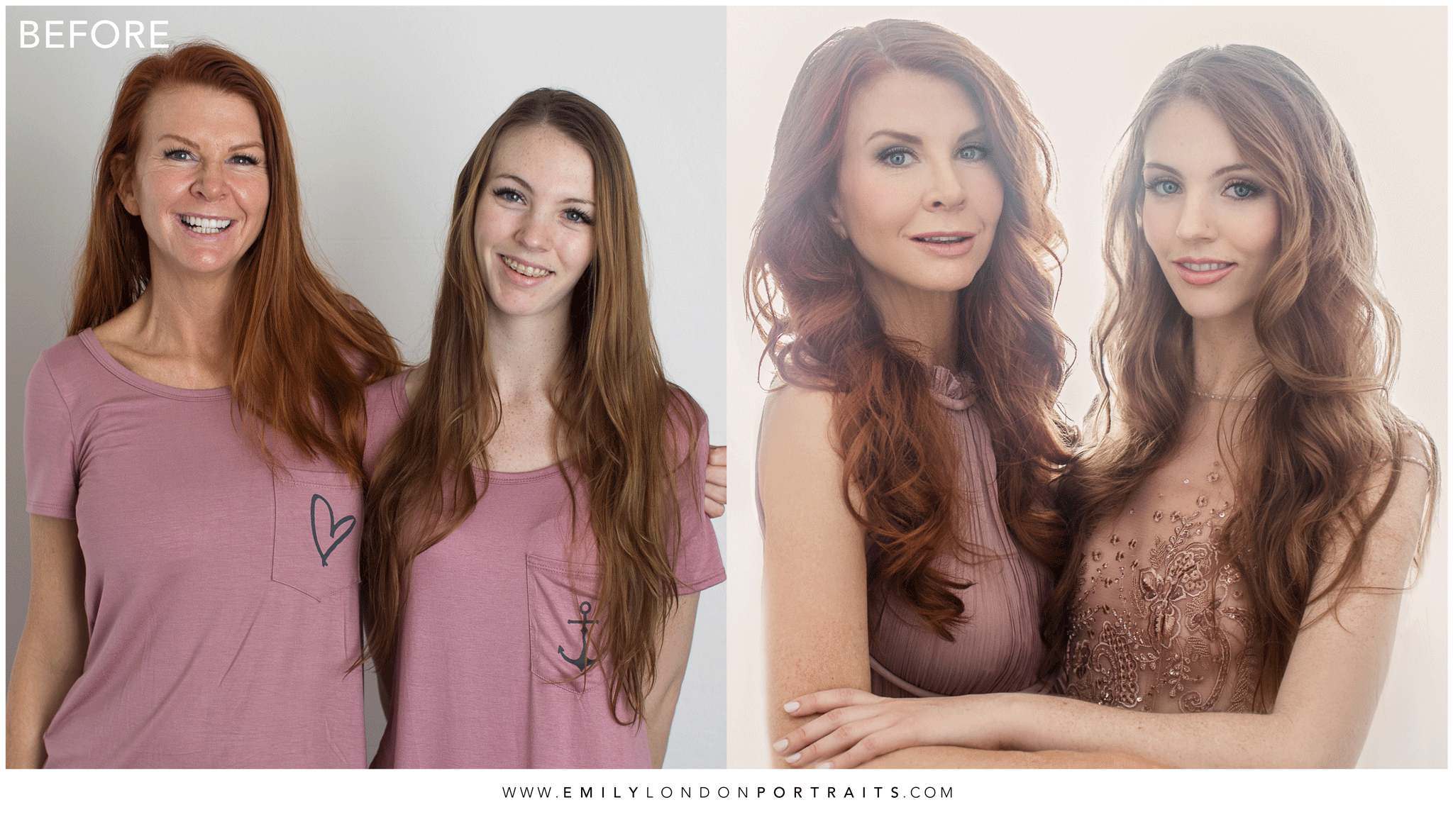 Having a Mother & Daughter Portrait Session is the Ultimate Girl's Day Out
